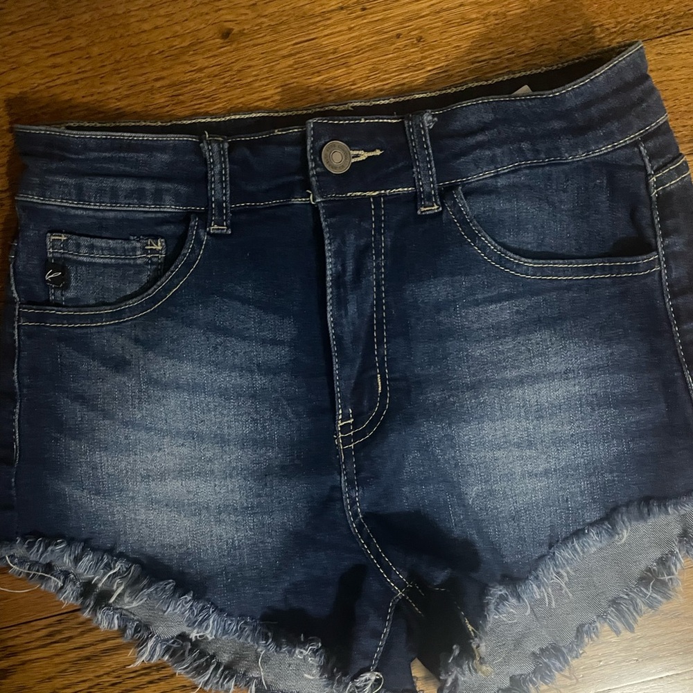 Denim Blue KanCan Women's Shorts